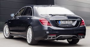 Mercedes-Benz S 65 AMG 2020 rear view