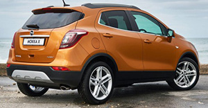 Opel Mokka 2017 rear view