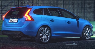 Volvo V60 Polestar 2018 rear view