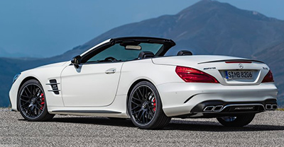 Mercedes-Benz SL 63 AMG 2018 rear view