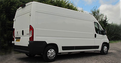 Fiat Ducato 2018 rear view