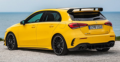 Mercedes-Benz A 35 AMG 2020 rear view