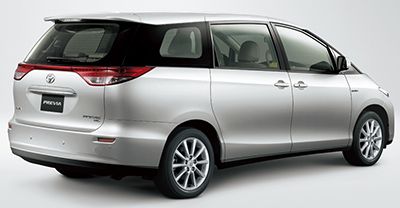 Toyota Previa 2016 rear view