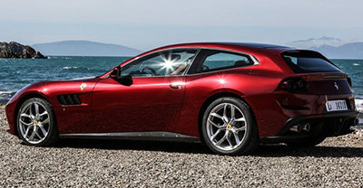 Ferrari GTC4Lusso T 2019 rear view