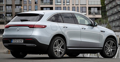 Mercedes-Benz EQC 2023 rear view