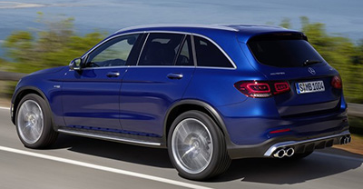 Mercedes-Benz GLC 43 AMG 2021 rear view