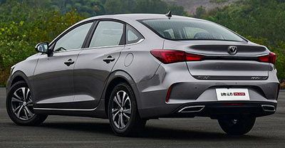 Changan Eado 2023 rear view