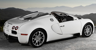 Bugatti Veyron Grand Sport 2011 rear view