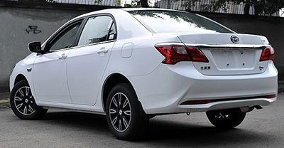 BYD F3 2022 rear view