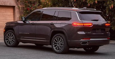 Jeep Grand Cherokee L 2023 rear view