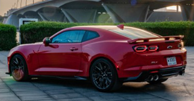 Chevrolet Camaro ZL1 2020 rear view