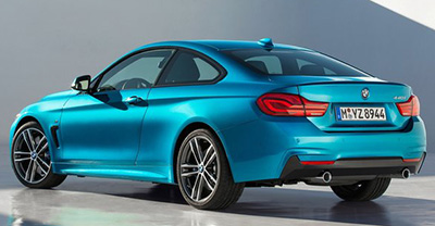 BMW 4-Series 2018 rear view