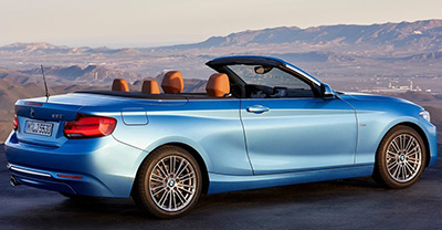 BMW 2-Series Convertible 2018 rear view