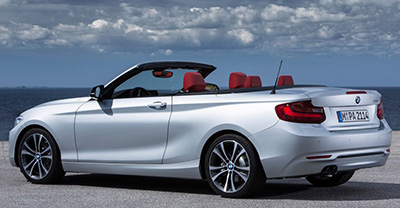 BMW 2-Series Convertible 2015 rear view