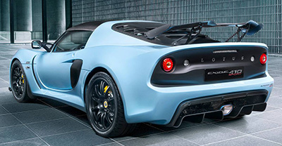 Lotus Exige 2021 rear view