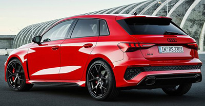 Audi RS 3 2023 rear view