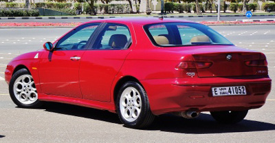 Alfa Romeo 156 2003 rear view