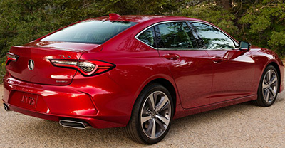 Acura TLX 2023 rear view