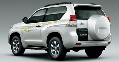 Toyota Land Cruiser Prado SWB 2020 rear view