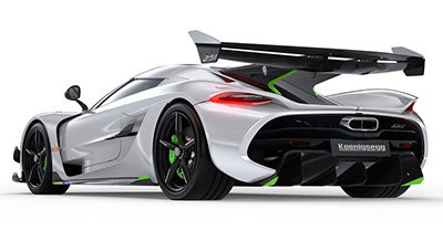 Koenigsegg Jesko 2023 rear view