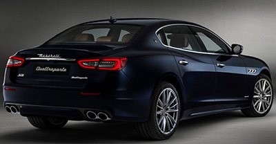 Maserati Quattroporte 2021 rear view