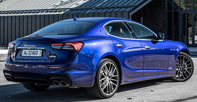 Maserati Ghibli 2022 rear view