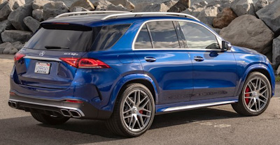 Mercedes-Benz GLE 63 AMG 2023 rear view