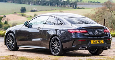 Mercedes-Benz E-Class Coupe 2022 rear view