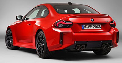 BMW M2 2024 rear view