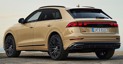 Audi Q8 2024 rear view