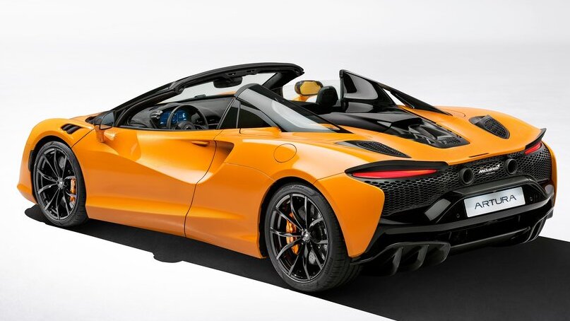 McLaren Artura Spider 2024 rear view