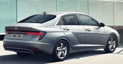 Hyundai Accent 2024 rear view