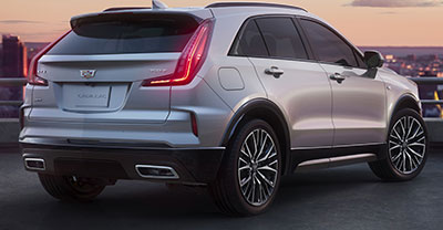 Cadillac XT4 2024 rear view