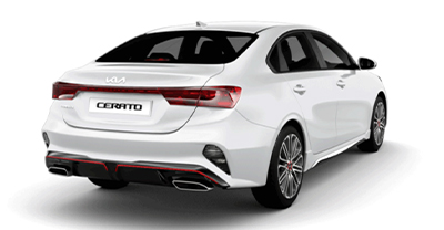 Kia Cerato 2024 rear view