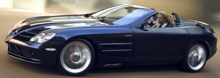 Mercedes-Benz SLR Roadster debuts