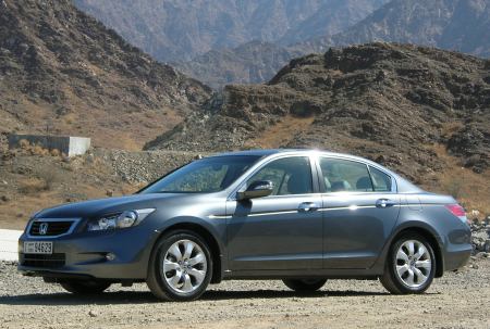 So I drove a 2008 Accord to Fujeirah