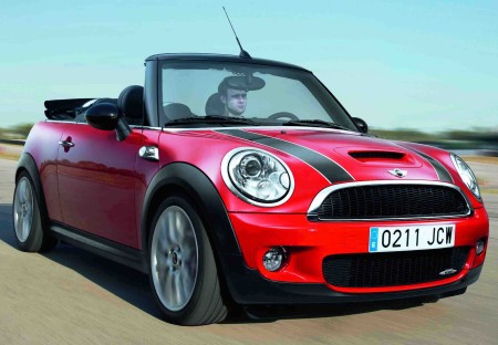 Mini Cooper John Cooper Works convertible in the GCC