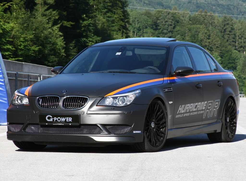 G-Power BMW M5 Hurricane RR guns for 372 kph record