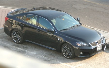 So we got a 2011 Lexus IS-F