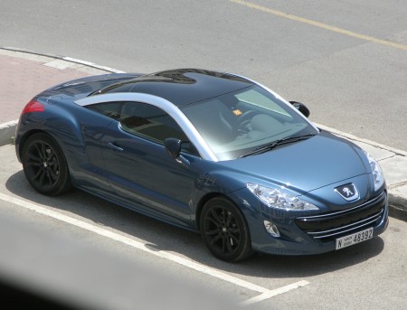 So we got a manual 2011 Peugeot RCZ