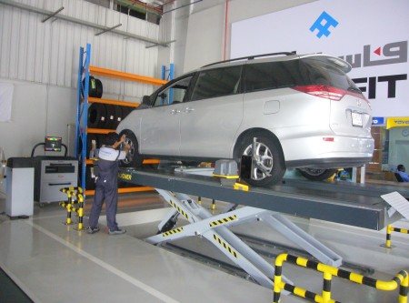 Al Futtaim FastFit offers fastest wheel alignment in UAE