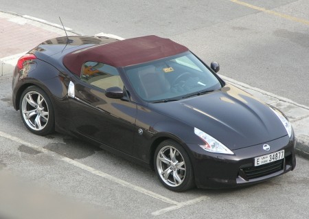 So we got a 2011 Nissan 370Z Roadster