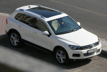 So we got a 2012 VW Touareg V8