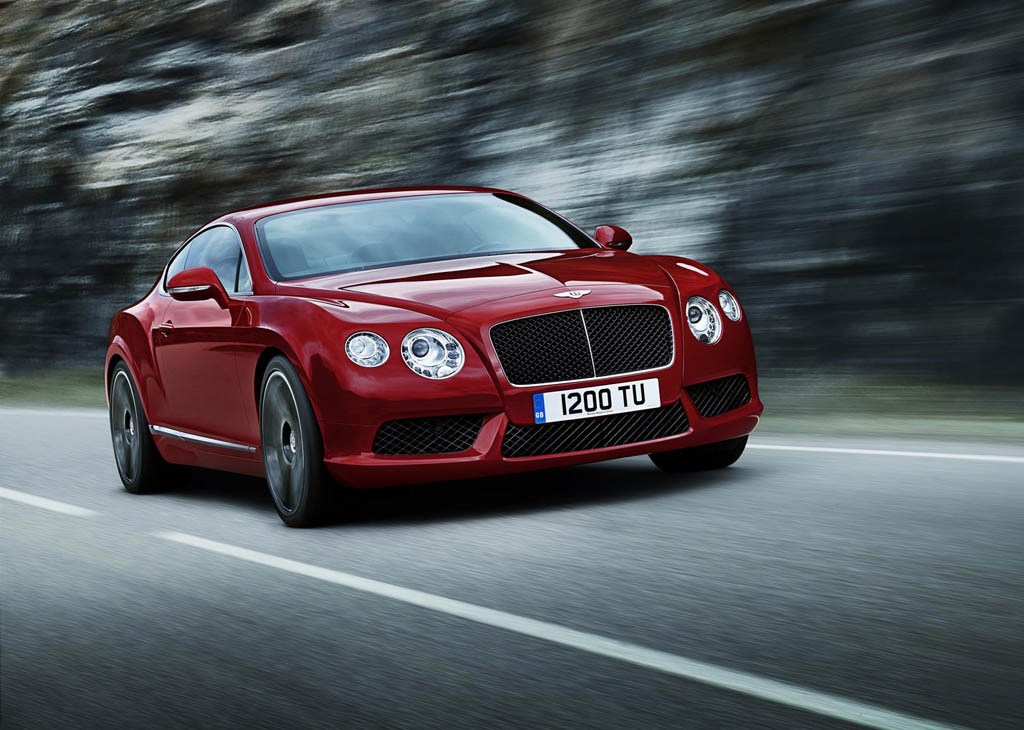 Bentley Continental V8 debut at Detroit Auto Show