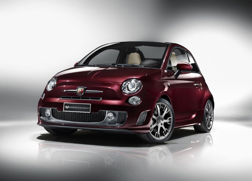 Fiat 500 now in Abarth 695 Maserati trim