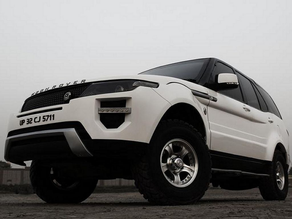 Indian tuner makes Range Rover Evoque out of Tata Safari