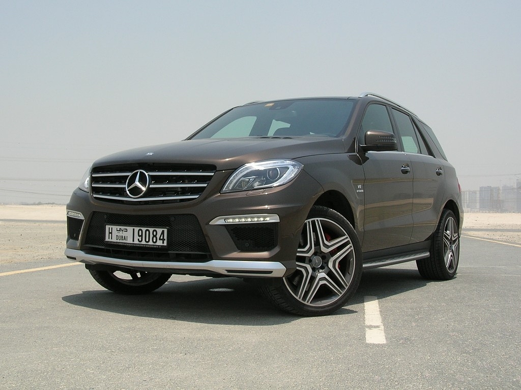 So we got a 2012 Mercedes-Benz ML 63 AMG