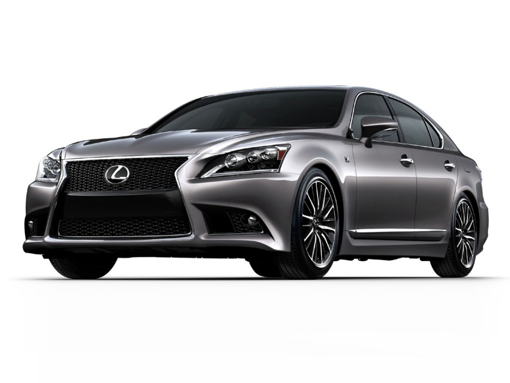 Lexus LS460 2013 revealed early, including F-Sport model