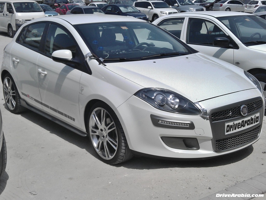 Fiat Bravo 2013 prototype testing in the UAE