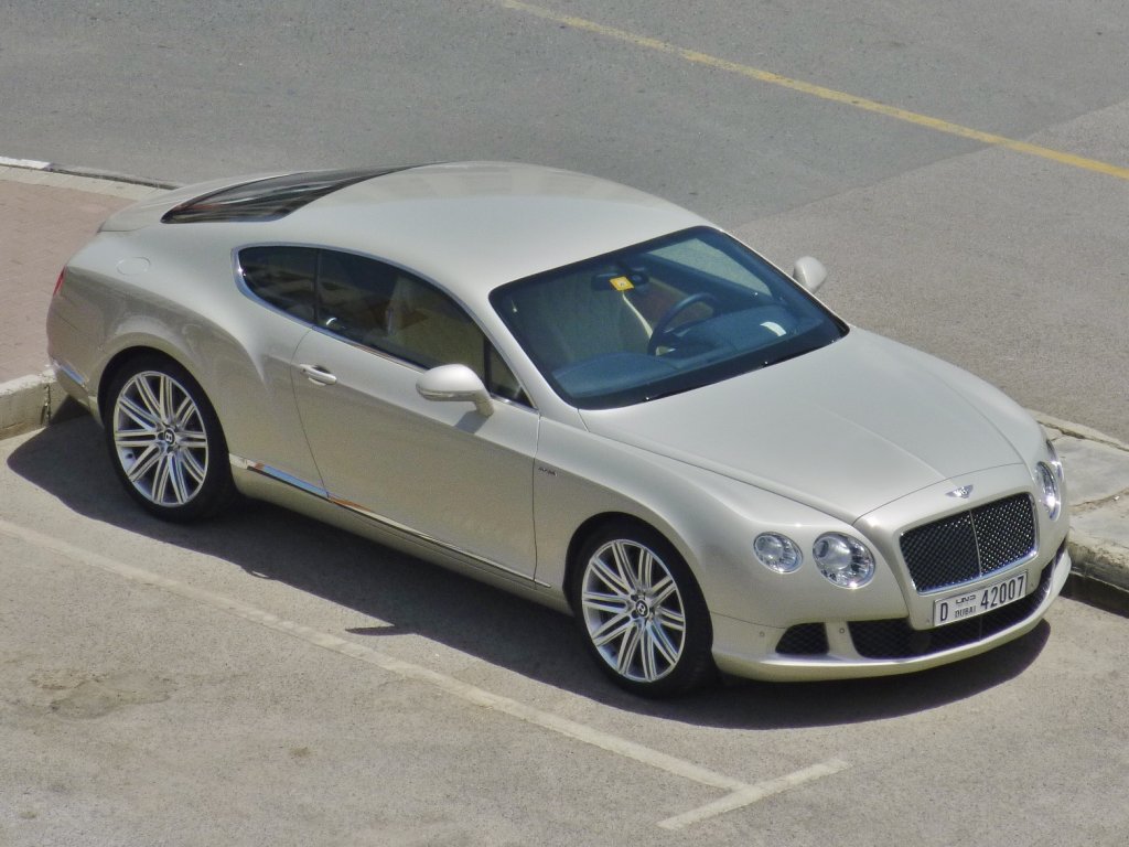 So we got a 2013 Bentley Continental GT Speed